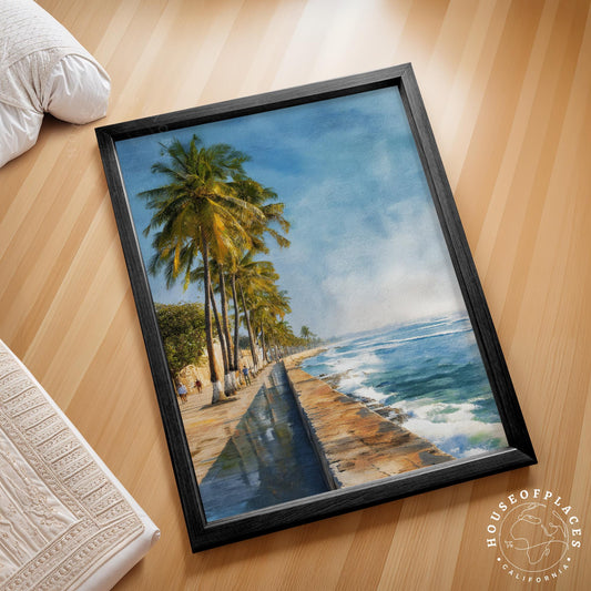 Santo Domingo travel poster – view 2