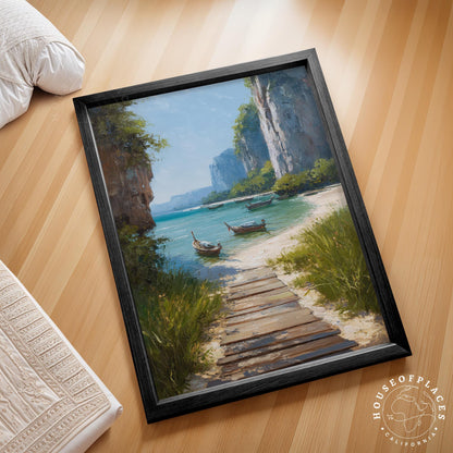 Krabi travel poster – view 2