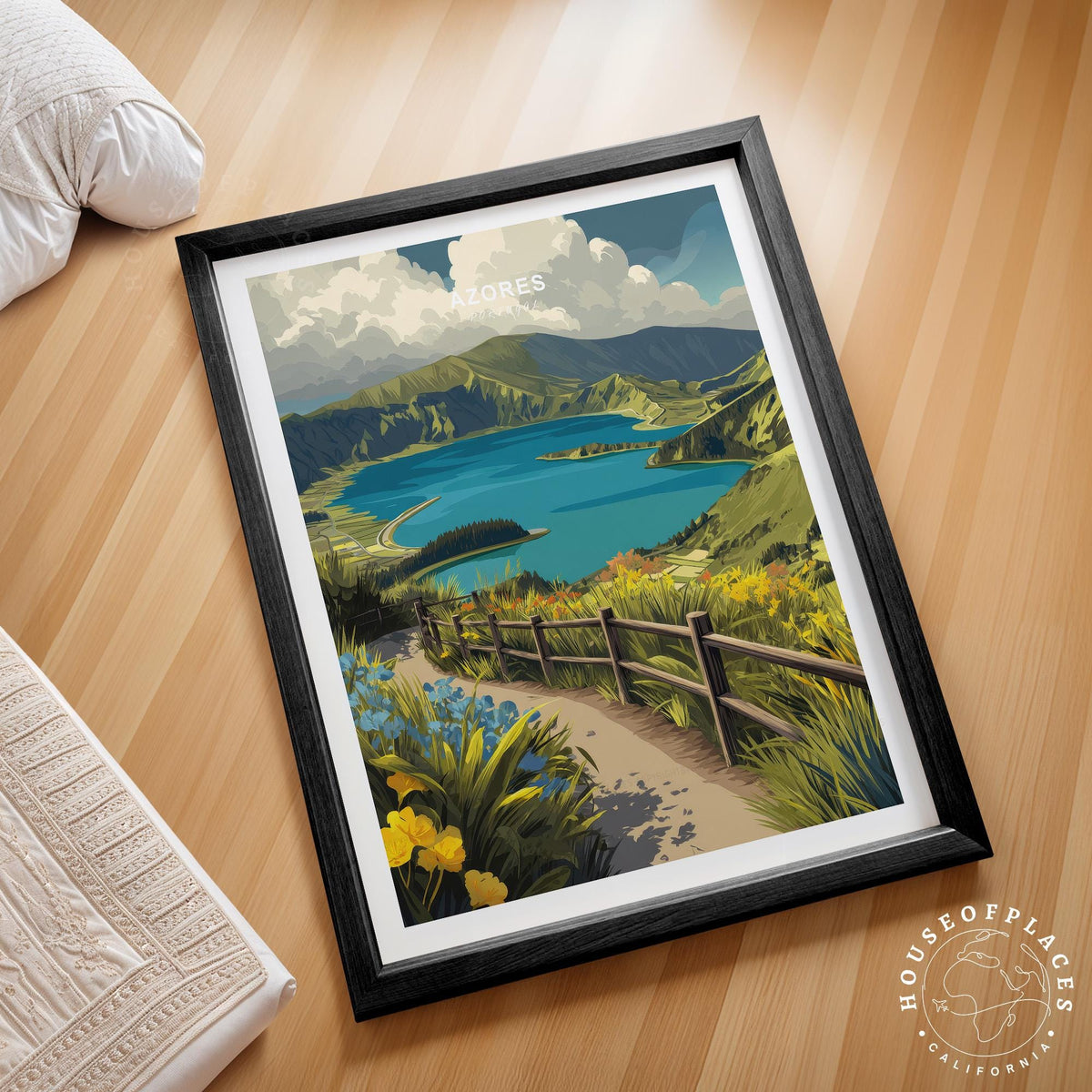Azores travel poster – view 2