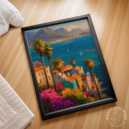 Cape Town travel poster – view 2