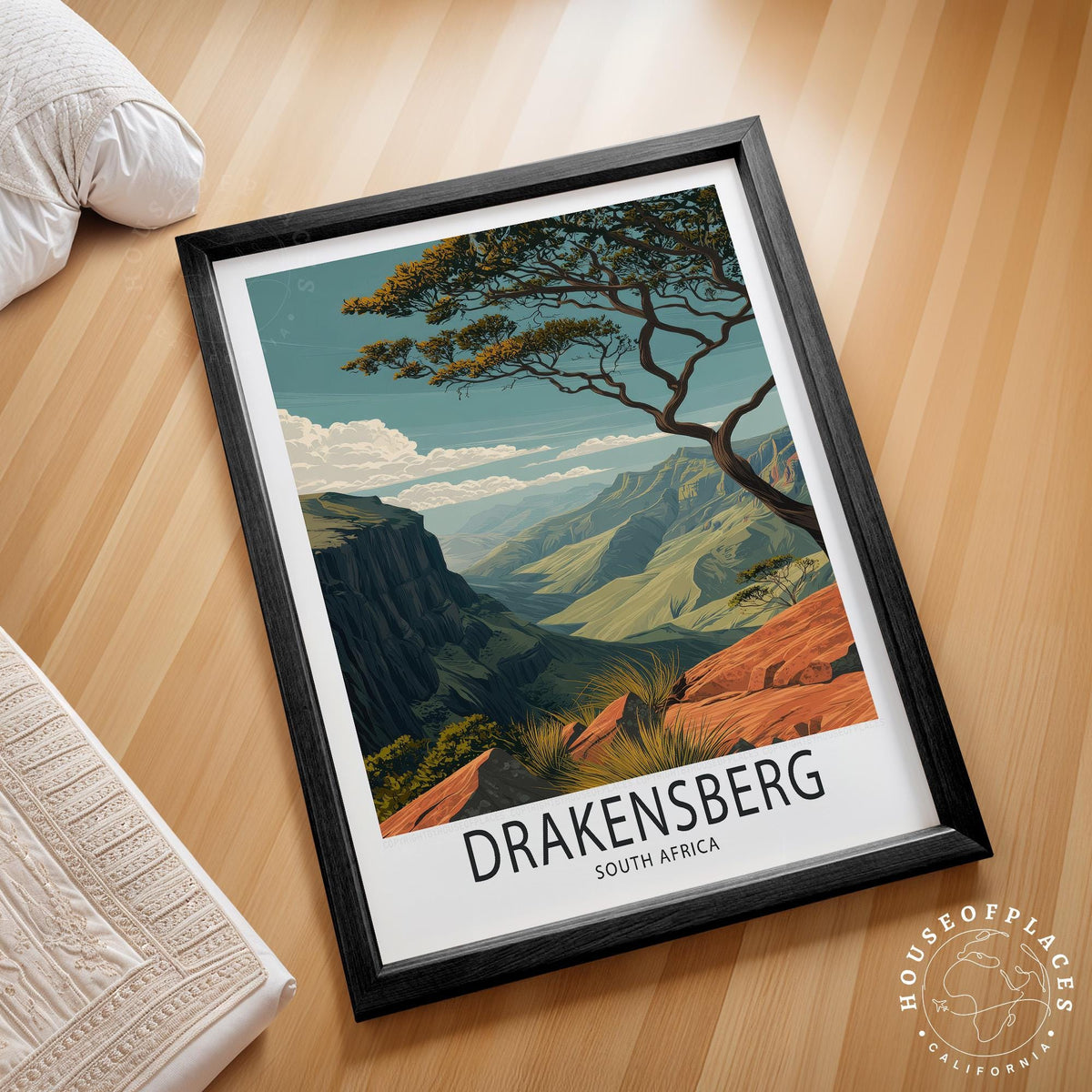 Drakensberg travel poster – view 2