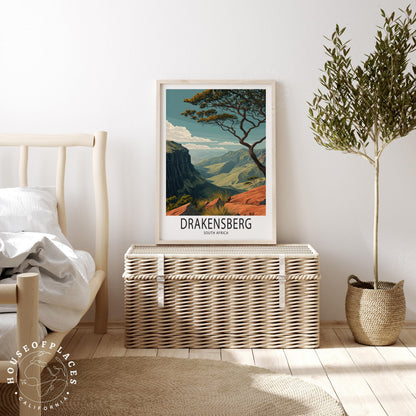 Drakensberg travel poster – view 3