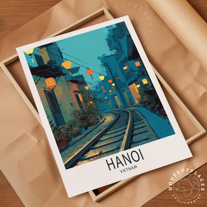 Hanoi travel poster – view 8