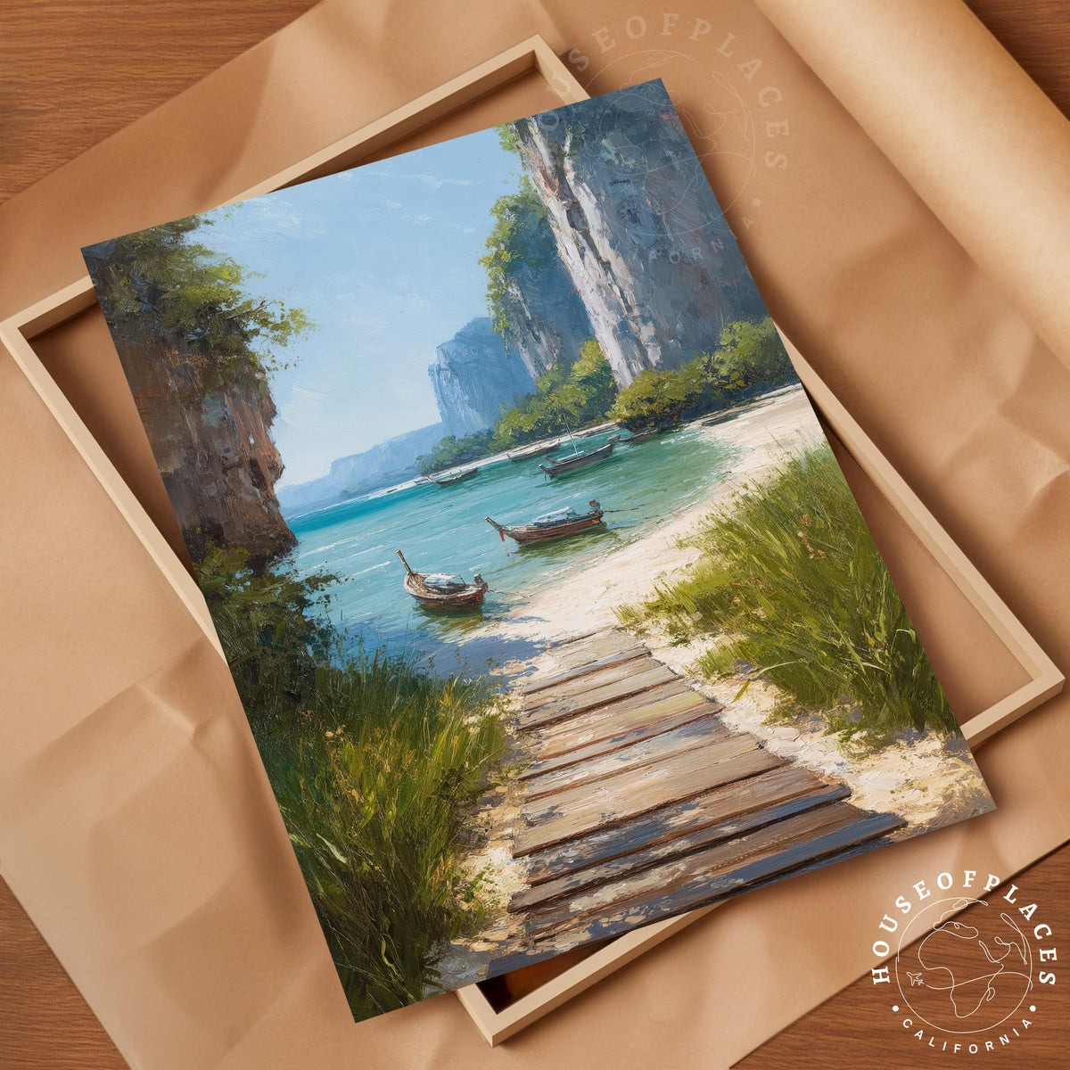 Krabi travel poster – view 4