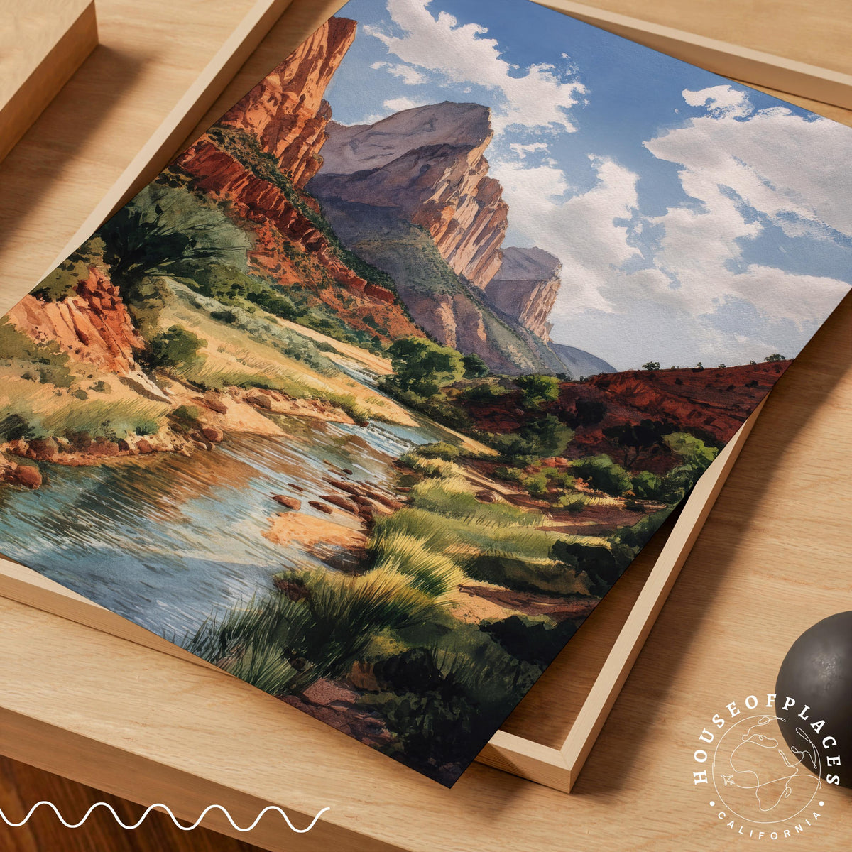 Zion travel poster – view 7