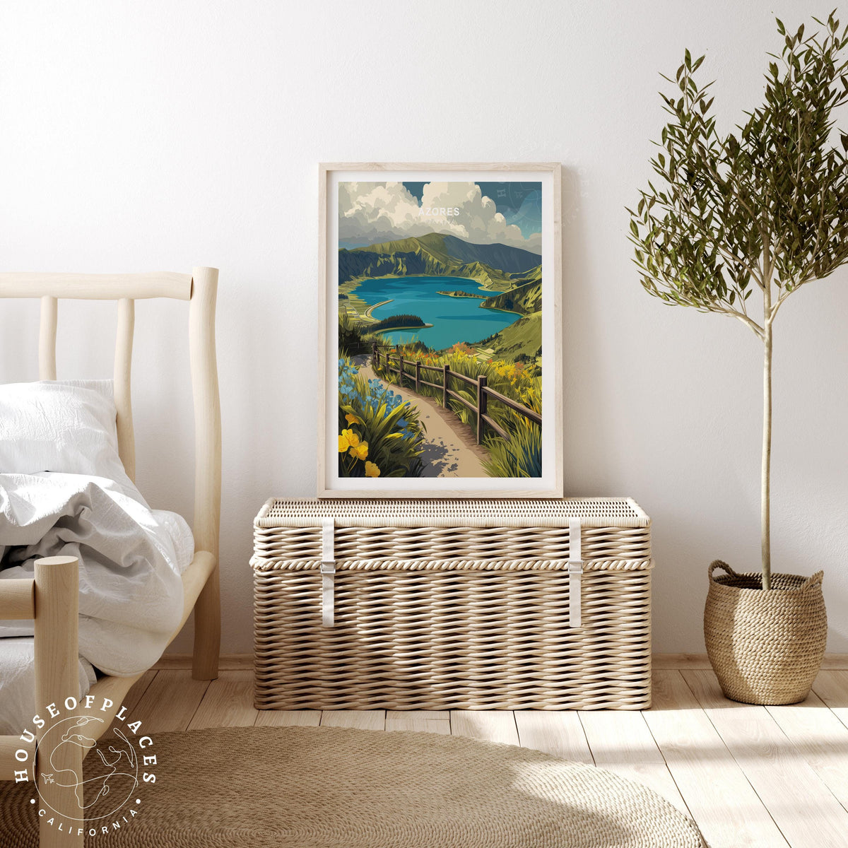 Azores travel poster – view 3