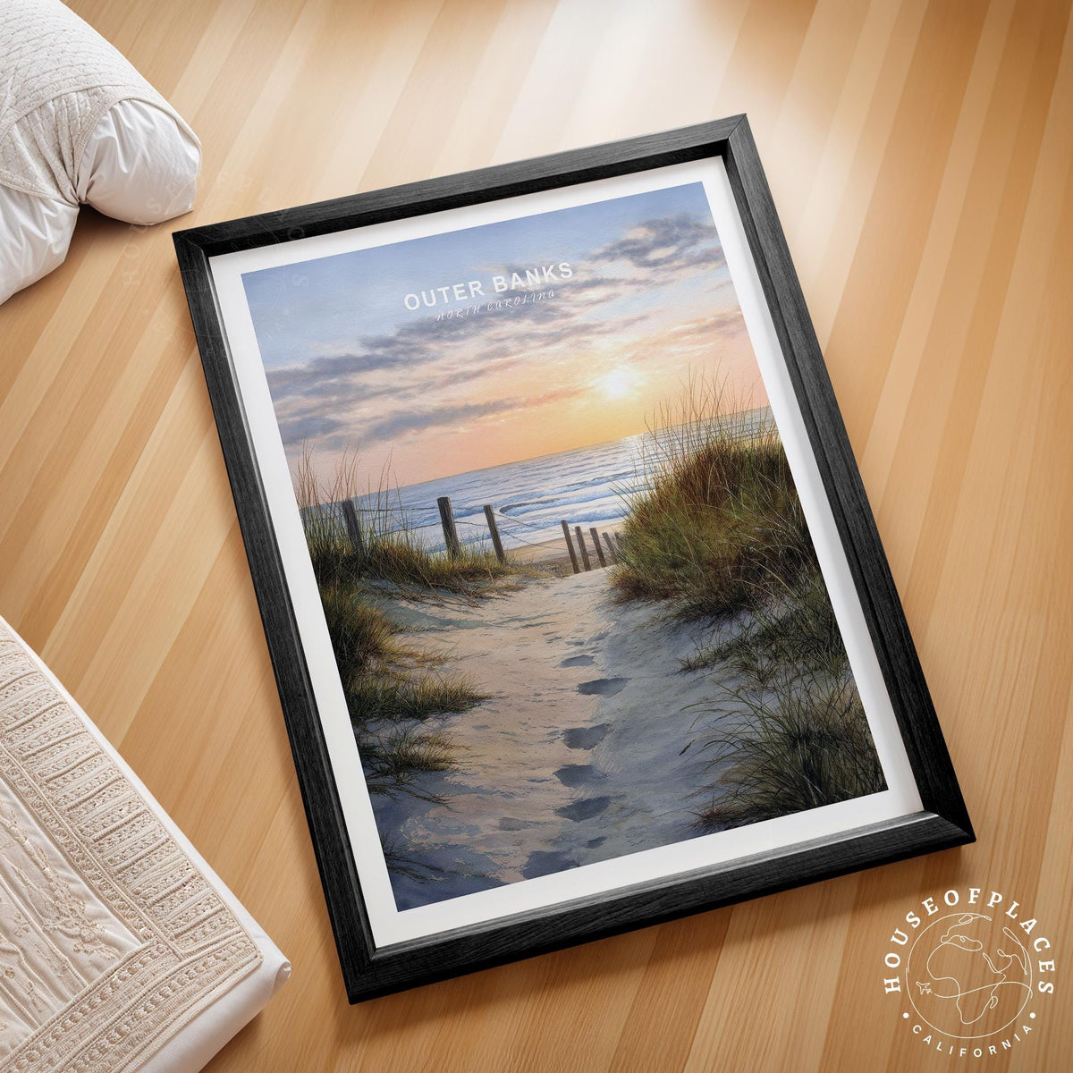 Outer Banks travel poster – view 2