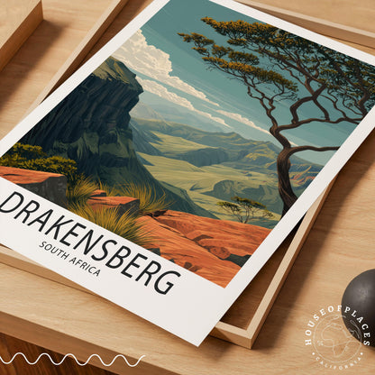 Drakensberg travel poster – view 7