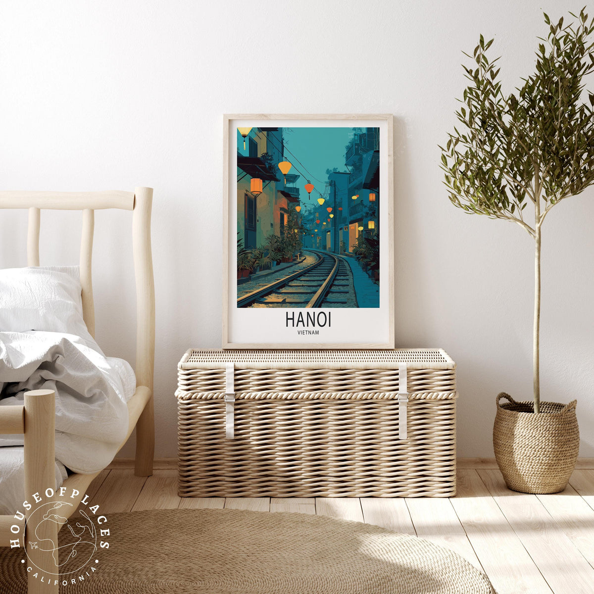 Hanoi travel poster – view 3