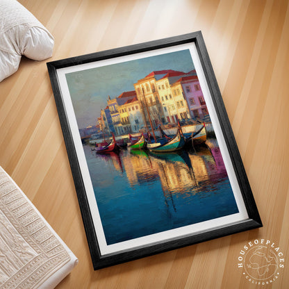 Aveiro travel poster – view 2