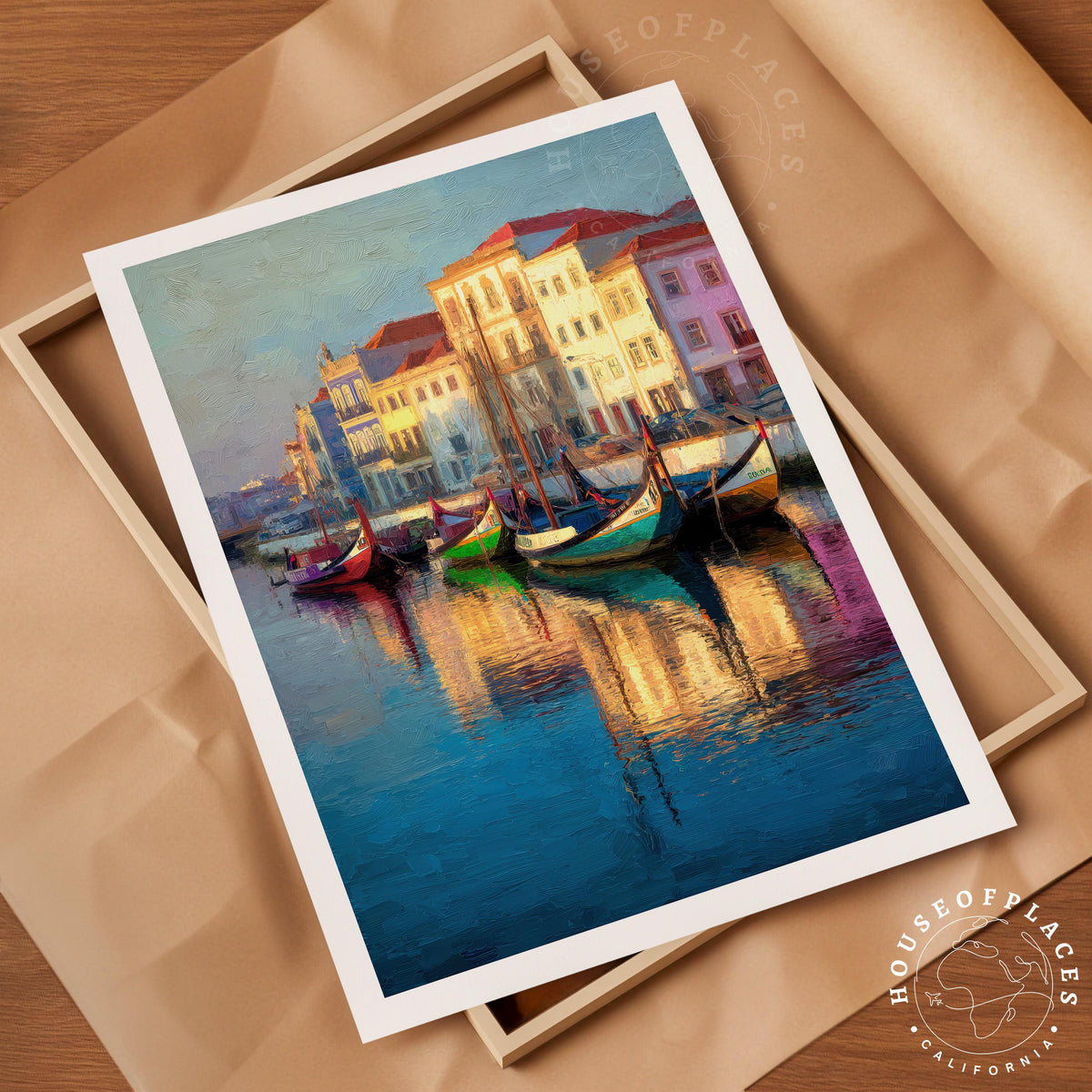 Aveiro travel poster – view 4