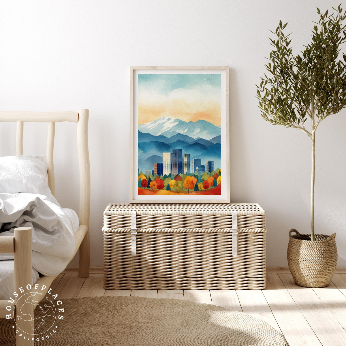 Denver travel poster – view 3