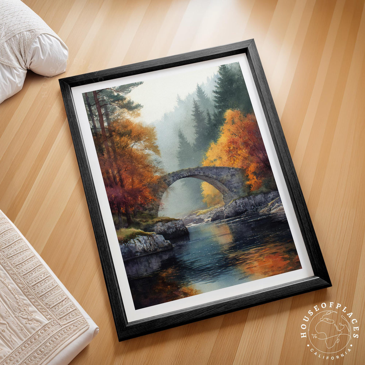 Glen Tanar travel poster – view 2