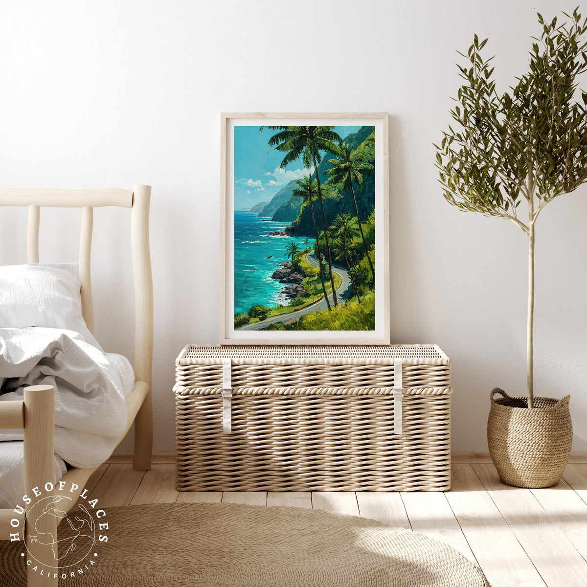Hana Highway Maui travel poster – view 3