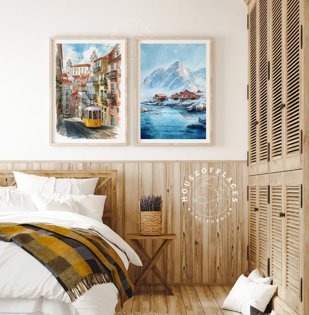Lofoten Islands travel poster – view 9