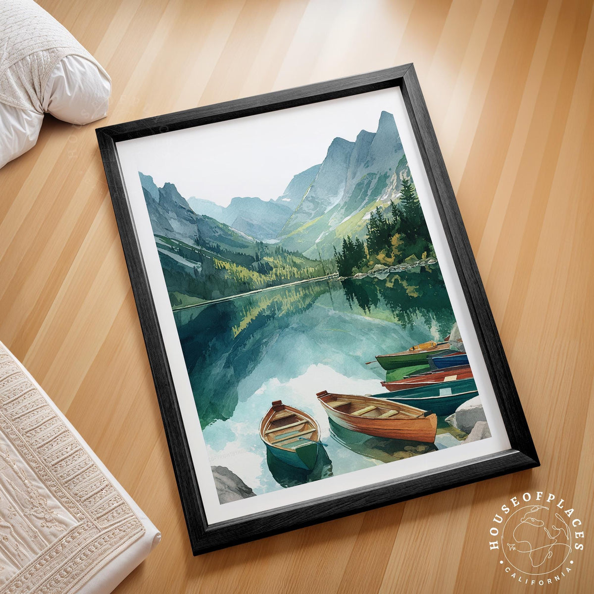 Tatra Mountains Europe travel poster – view 2