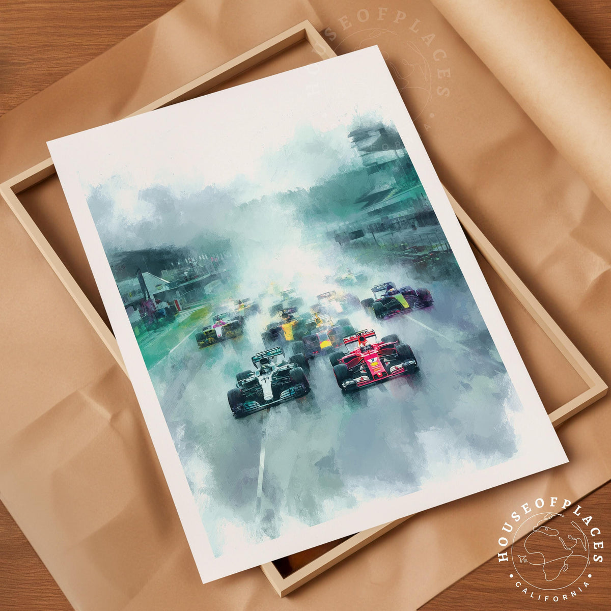 Formula Racing travel poster – view 4