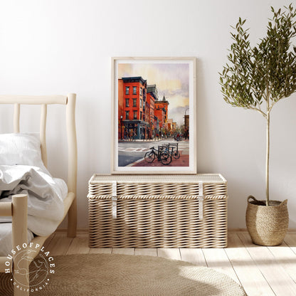 Hoboken travel poster – view 3
