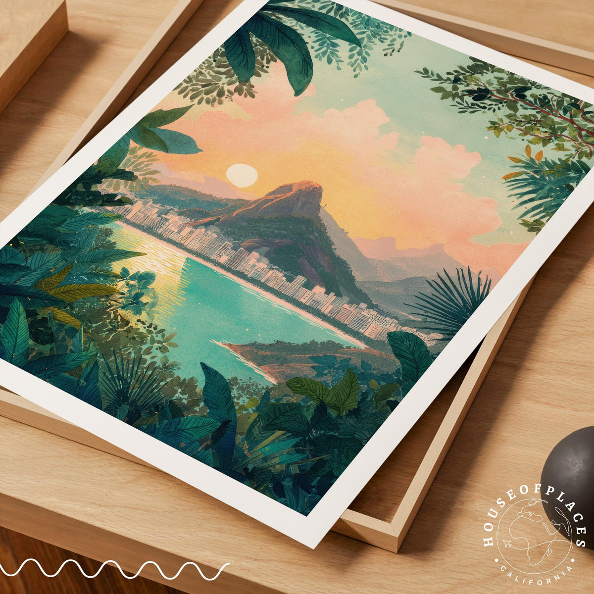 Rio de Janeiro travel poster – view 7
