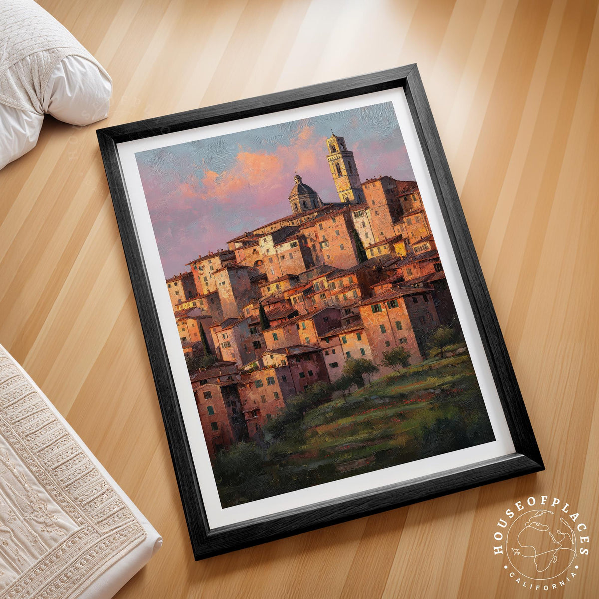 Siena travel poster – view 2