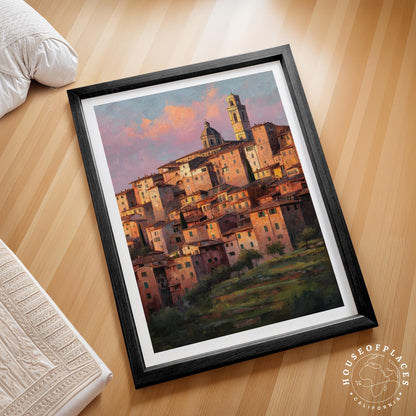 Siena travel poster – view 2