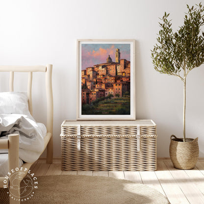 Siena travel poster – view 3