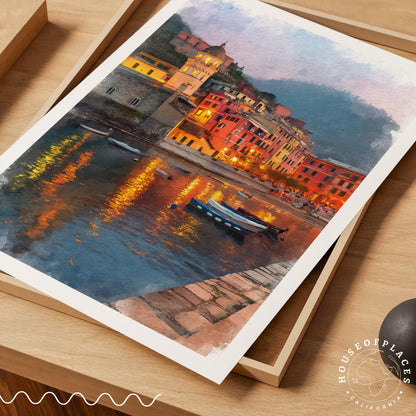 Vernazza travel poster – view 7