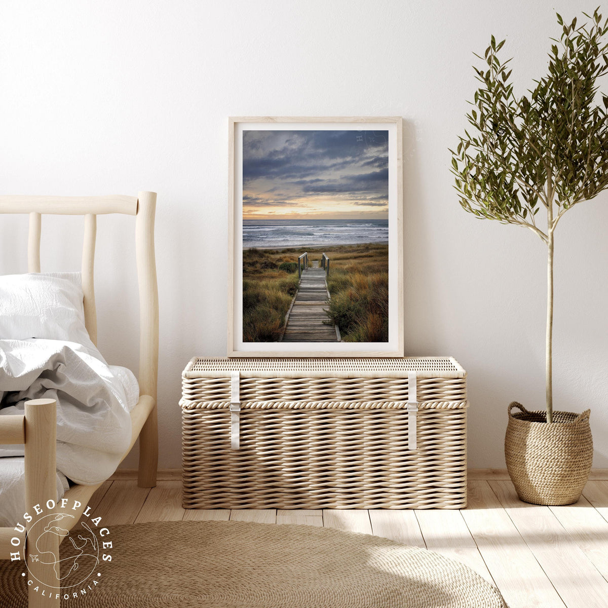 Foxton Beach travel poster – view 3