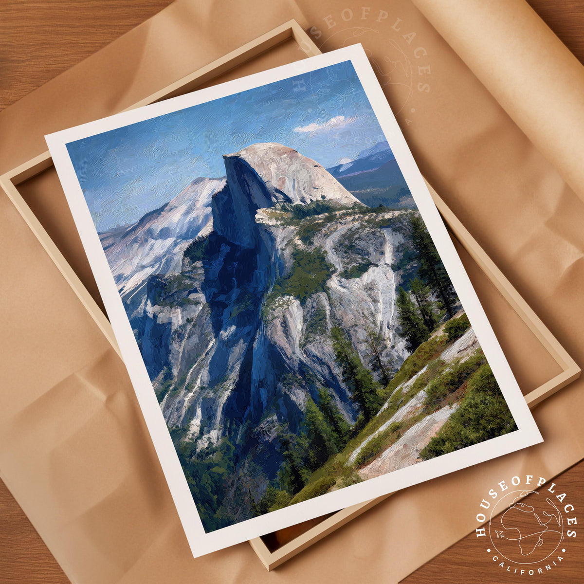 Half Dome travel poster – view 4