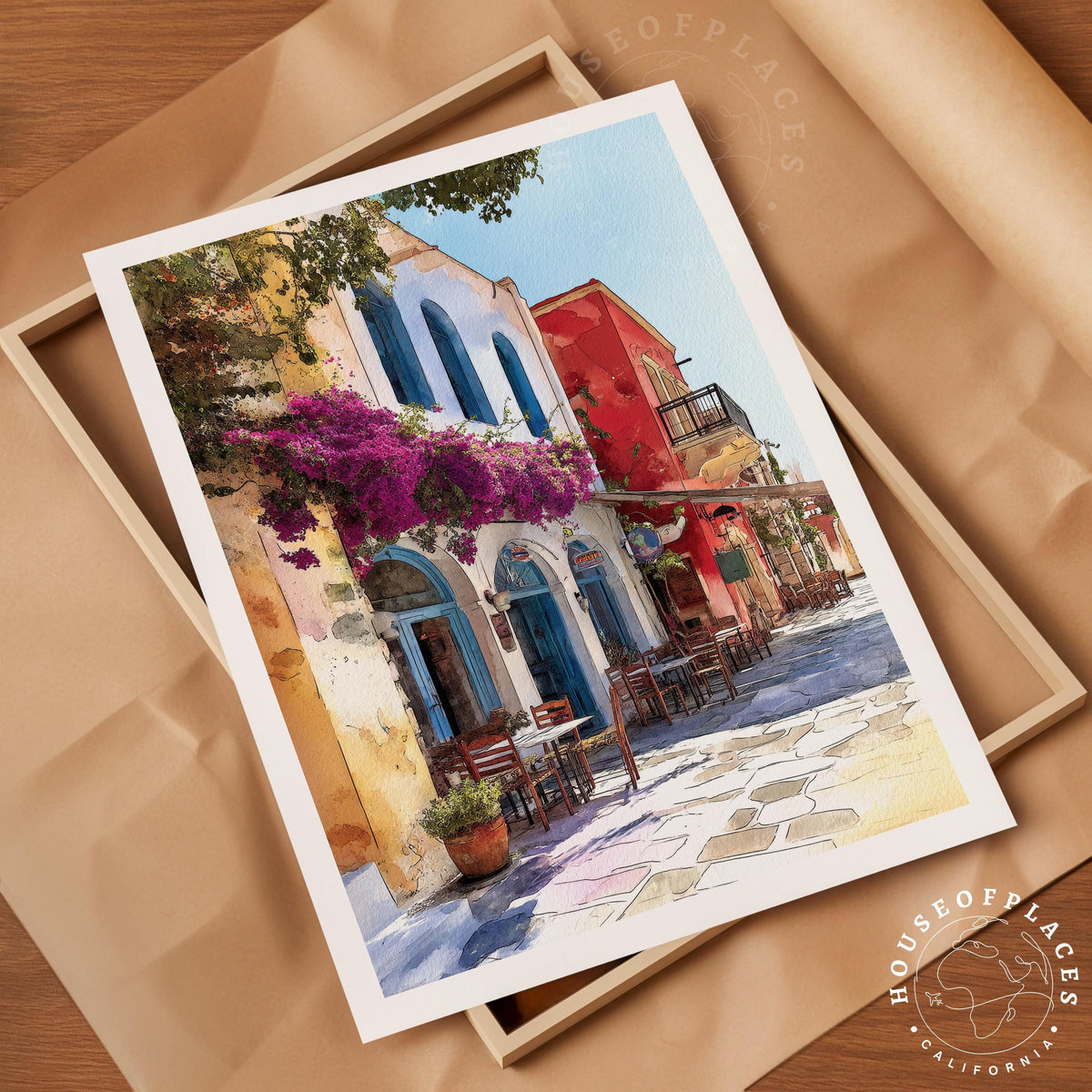 Kos travel poster – view 4