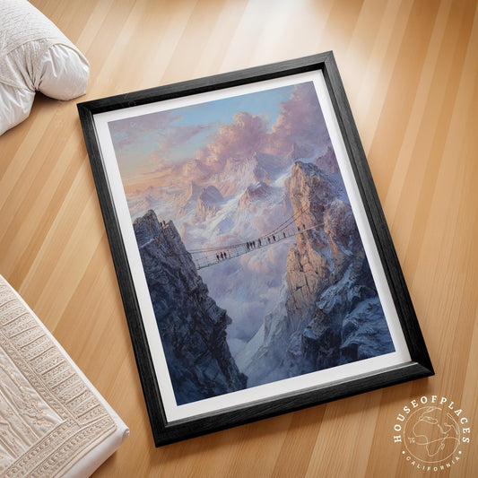 Dachstein travel poster – view 2