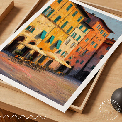 Lucca travel poster – view 7