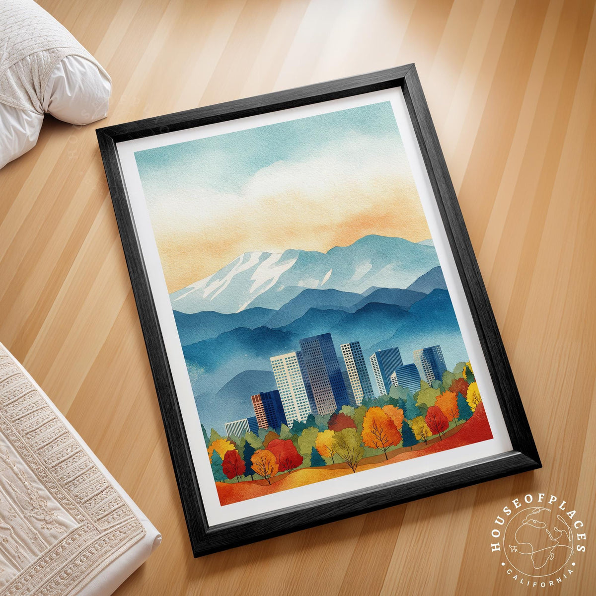 Denver travel poster – view 2