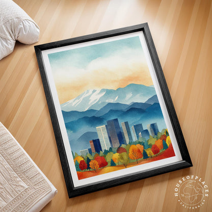 Denver travel poster – view 2