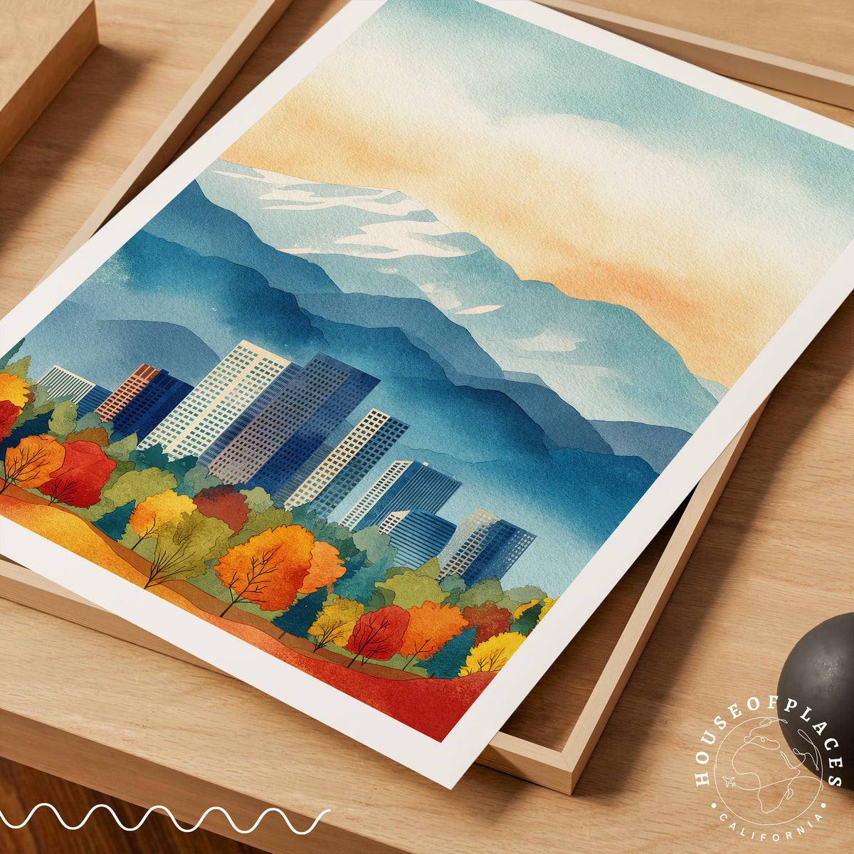Denver travel poster – view 7