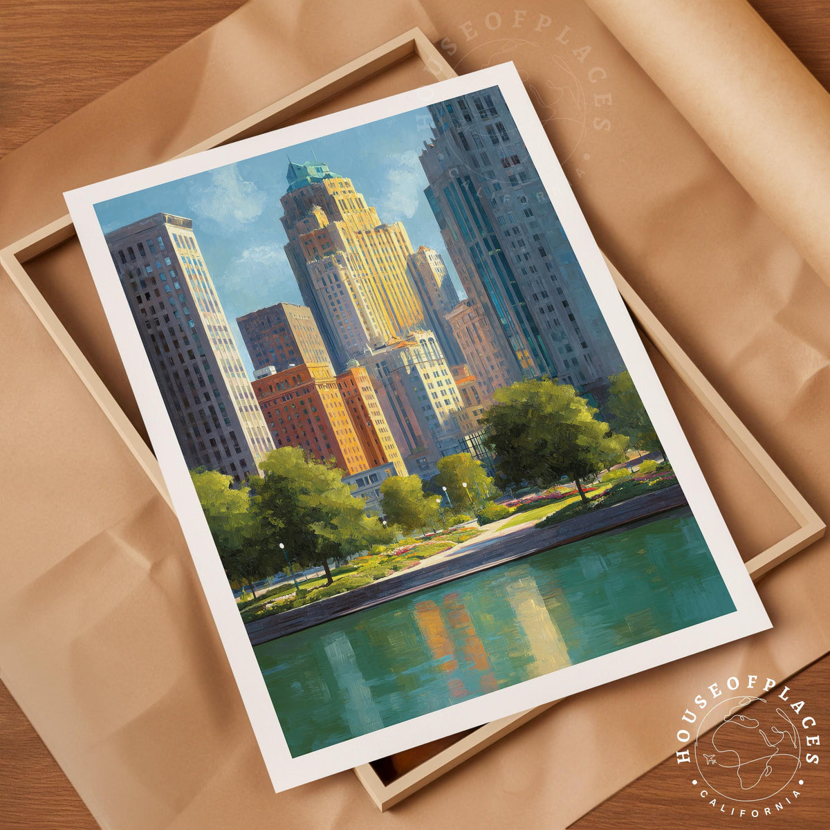 Detroit travel poster – view 4