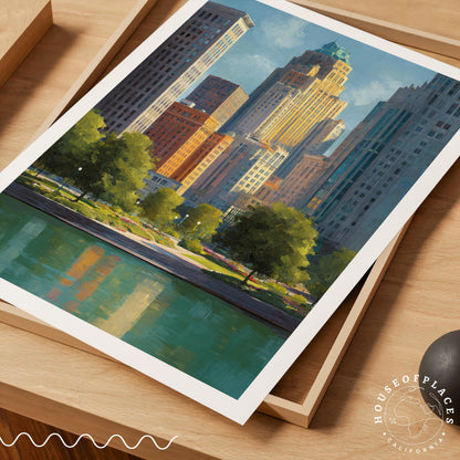 Detroit travel poster – view 7