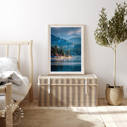 Big Bear Lake travel poster – view 3