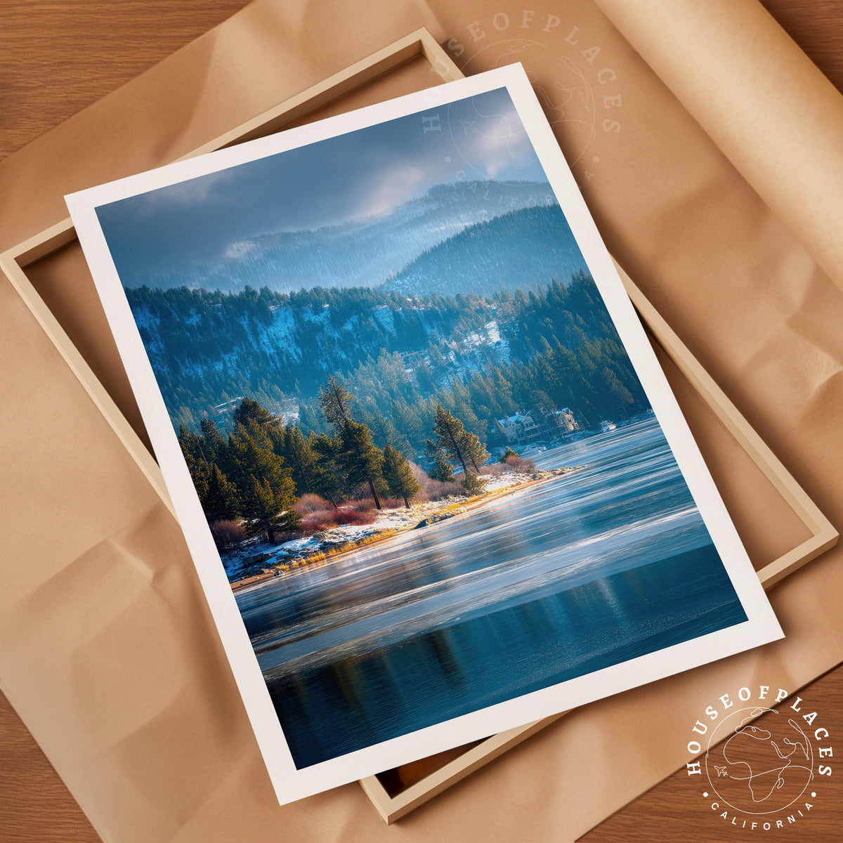Big Bear Lake travel poster – view 4