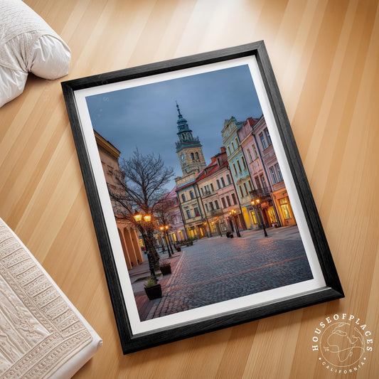 Krosno Old Town travel poster – view 2