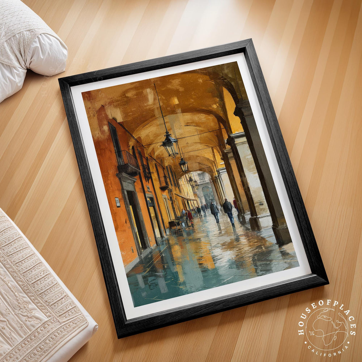 Modena Porticoes travel poster – view 2