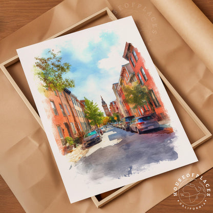 Philadelphia travel poster – view 4