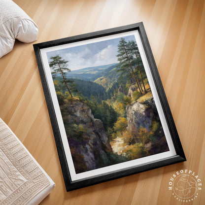 Podyjí National Park travel poster – view 2