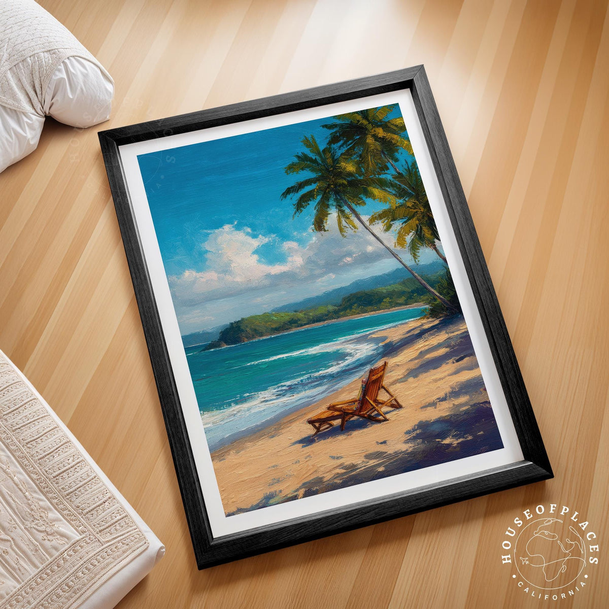 Montezuma Beach travel poster – view 2