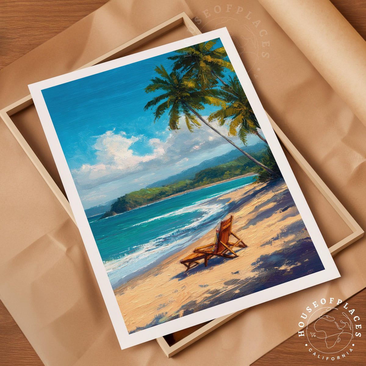 Montezuma Beach travel poster – view 4