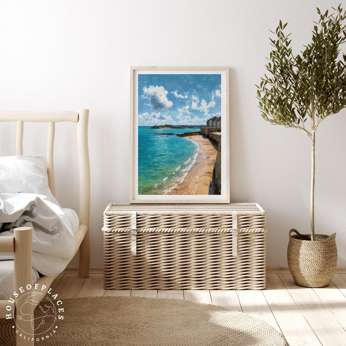 Saint-Malo travel poster – view 3