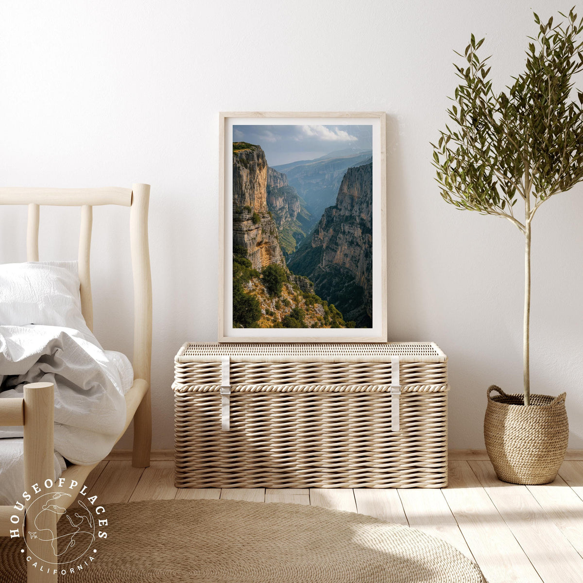 Vikos Gorge travel poster – view 3