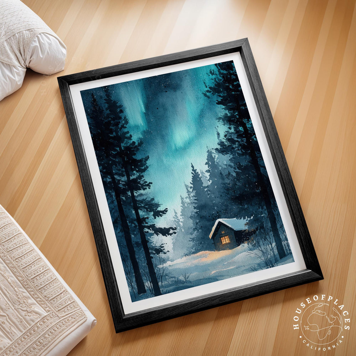 Finland travel poster – view 2