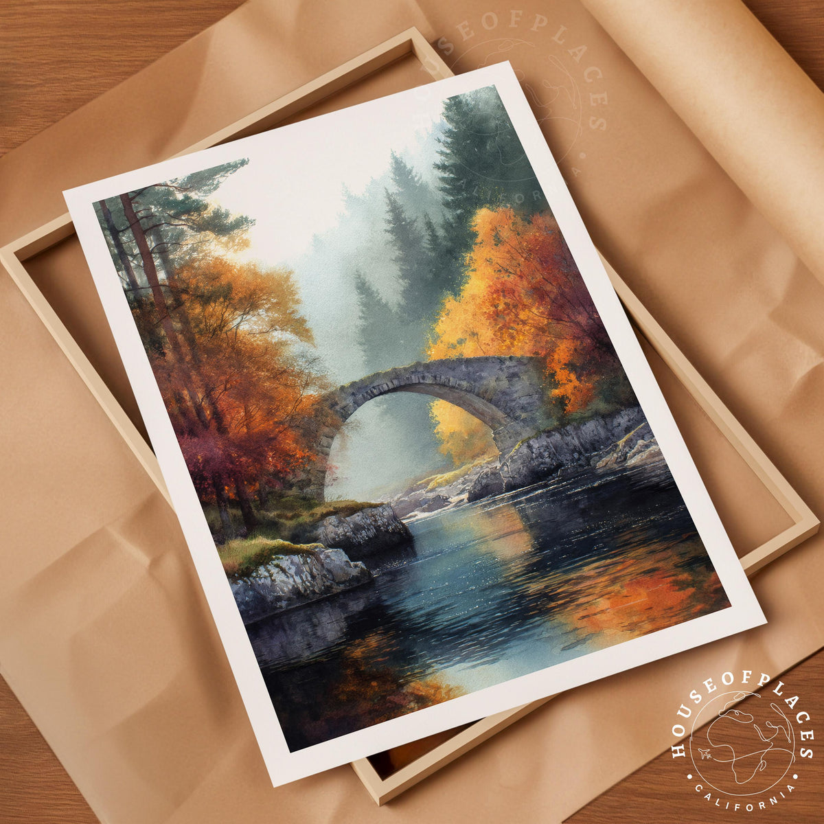 Glen Tanar travel poster – view 4