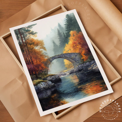 Glen Tanar travel poster – view 4